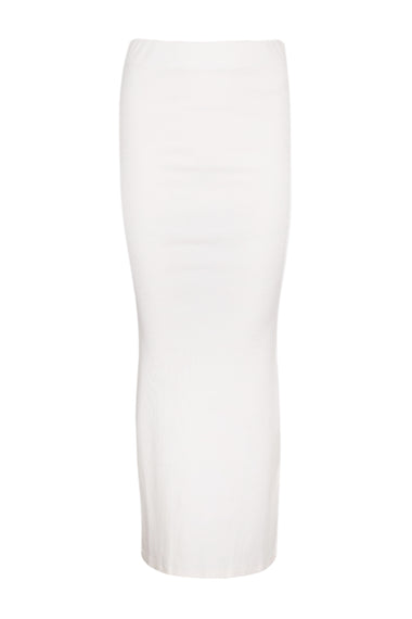 Lane Skirt in Rib Cream
