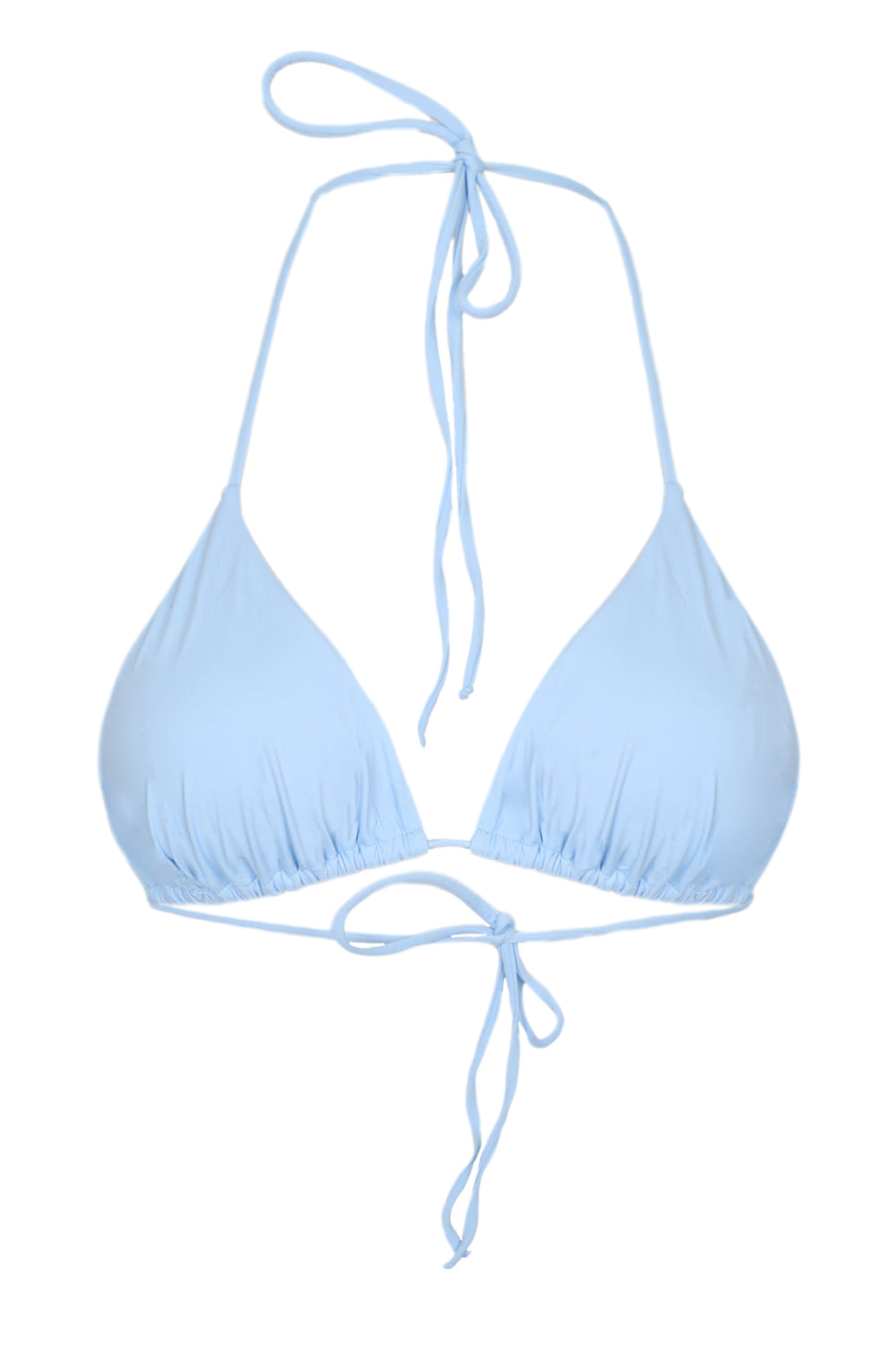Load image into Gallery viewer, Leah Triangle Bikini Top with Striped Rhinestone Embellishment
