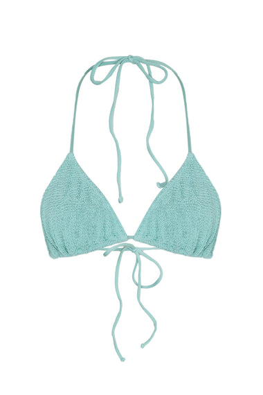 Leah Triangle Bikini Top Sage Green