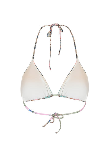 Leah Triangle Jondal Patch Bikini Top