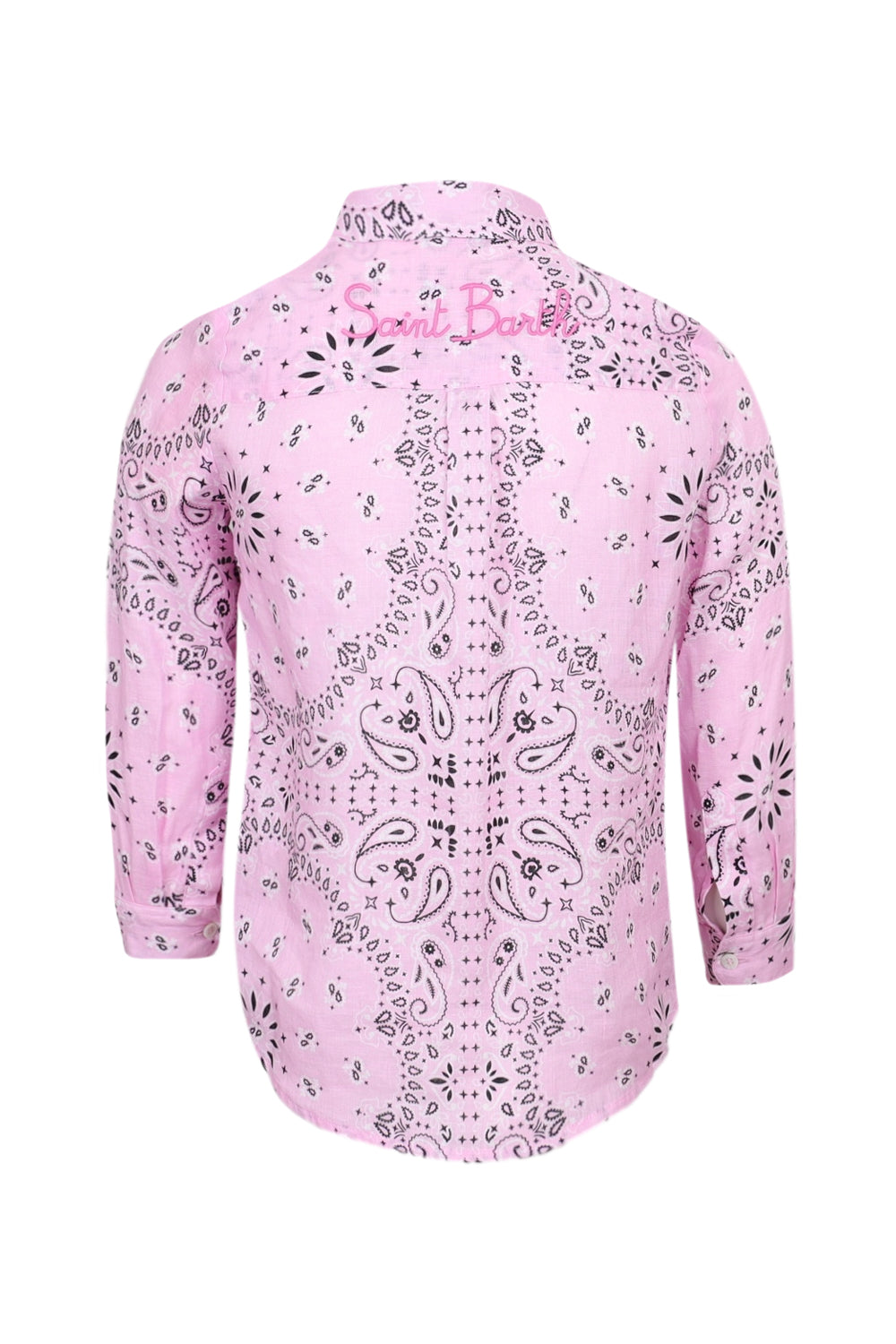 Load image into Gallery viewer, Linen Bandanna Print Shirt
