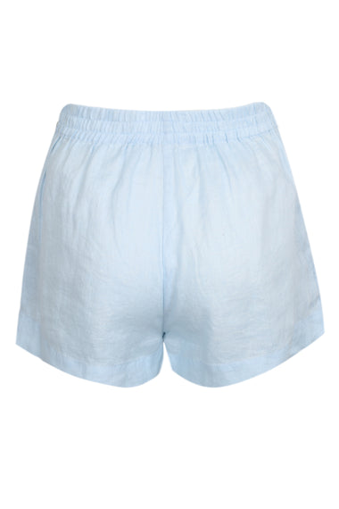 Meave Linen Short Light Blue