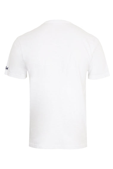 White Cotton T-Shirt President with Embroidery