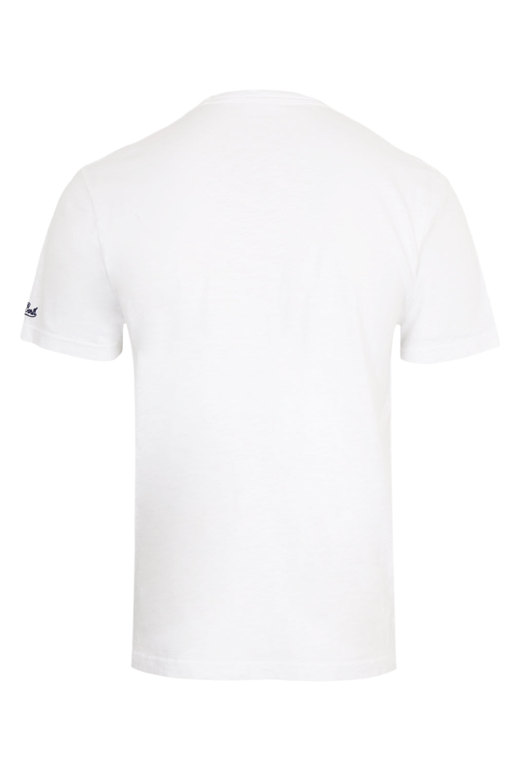 Load image into Gallery viewer, White Cotton T-Shirt President with Embroidery
