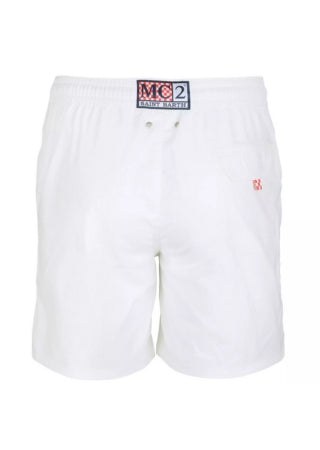 Load image into Gallery viewer, Gustavia Pocket Palm White/Green Mens Swimshorts
