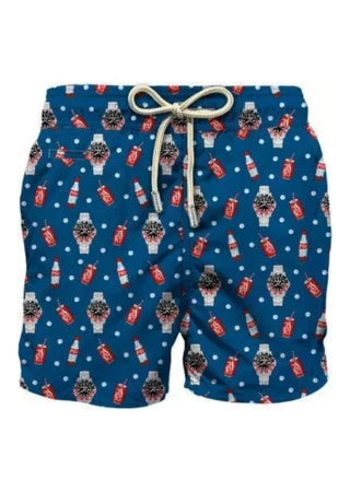 Lighting Micro Fantasy Swim Short Watch Red Cola