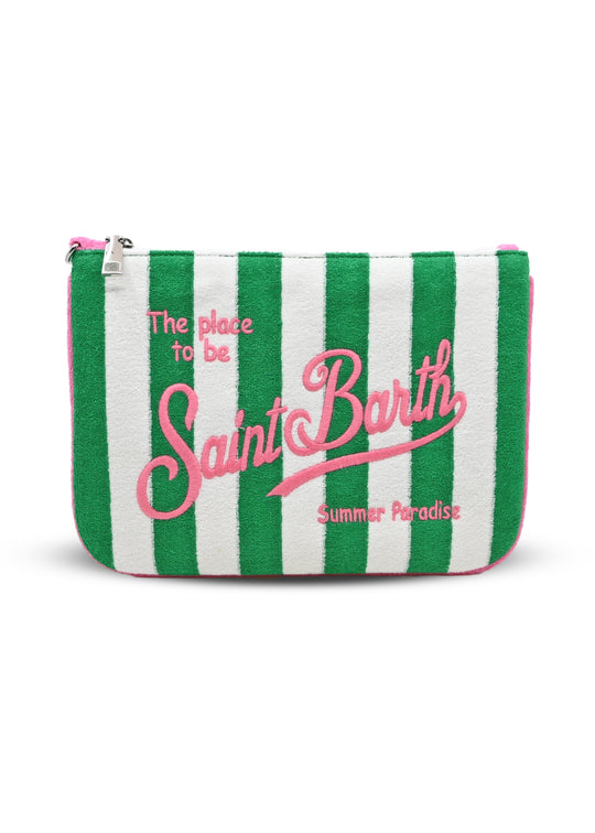 Parisienne Sponge Terry Stripes Pouch
