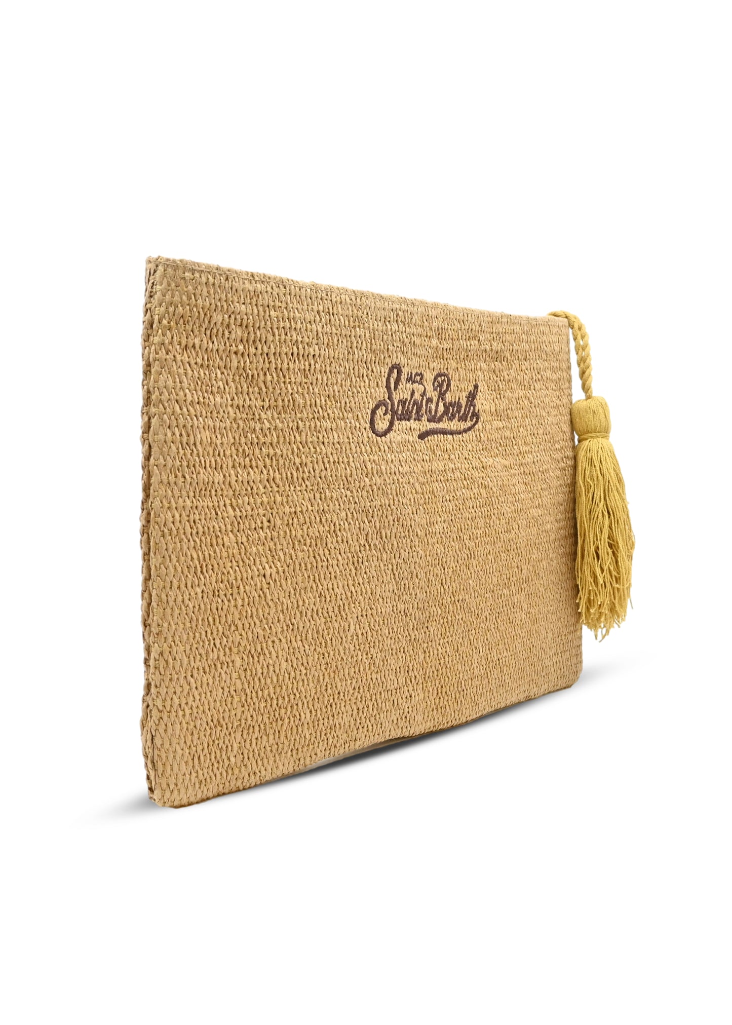 Straw Pouch Animalier