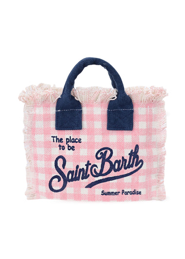 Vanity Vichy Mini Pink Tote Bag