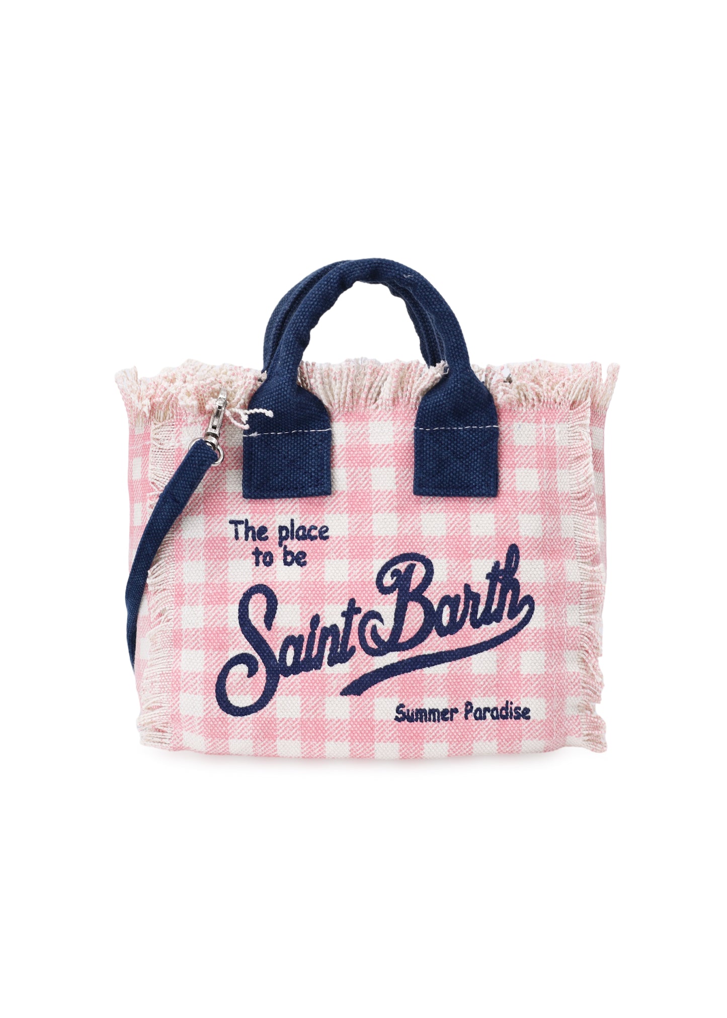 Load image into Gallery viewer, Vanity Vichy Mini Pink Tote Bag
