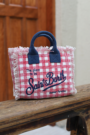 Vanity Vichy Mini Red Tote Bag