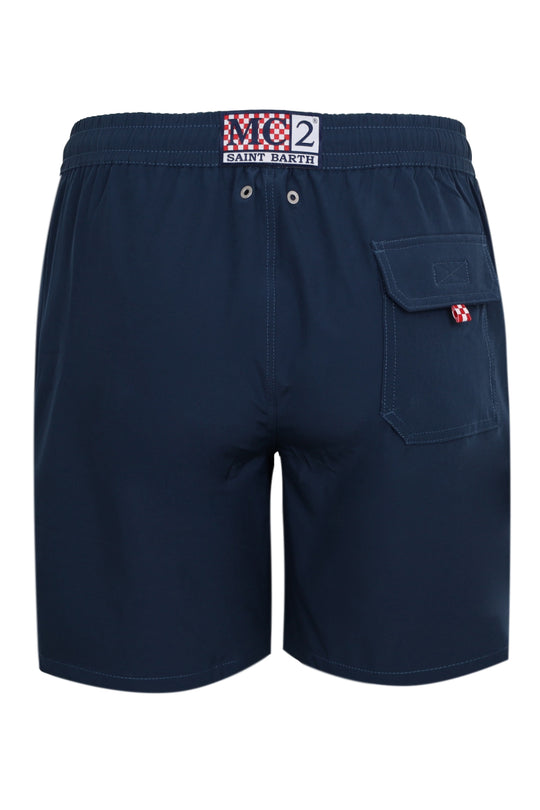 Men's Comfort Swim Short Navy Blue