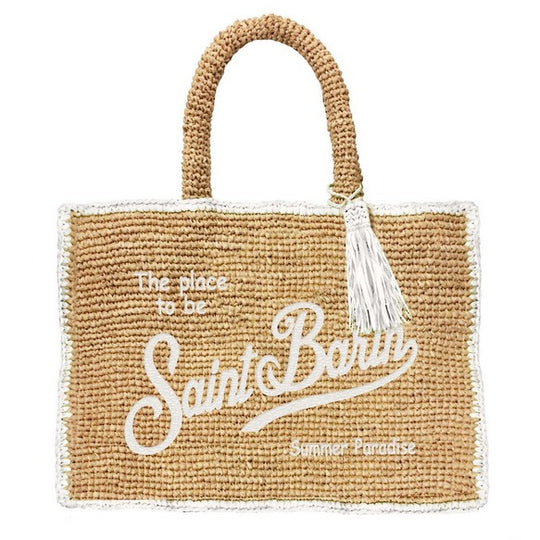 Colette Raffia Brown Bag