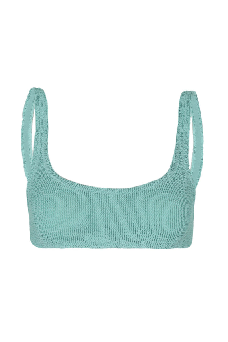 Crinkle Bralette Bikini Top