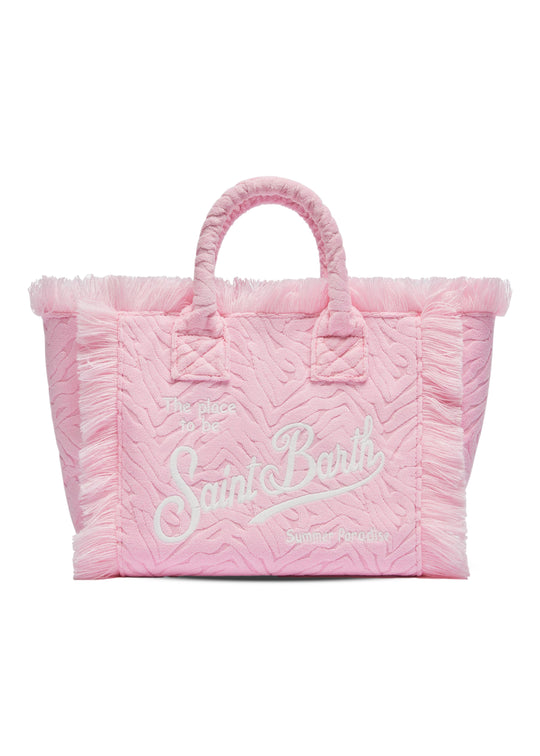 Load image into Gallery viewer, Colette Sponge Terry Pink Bag
