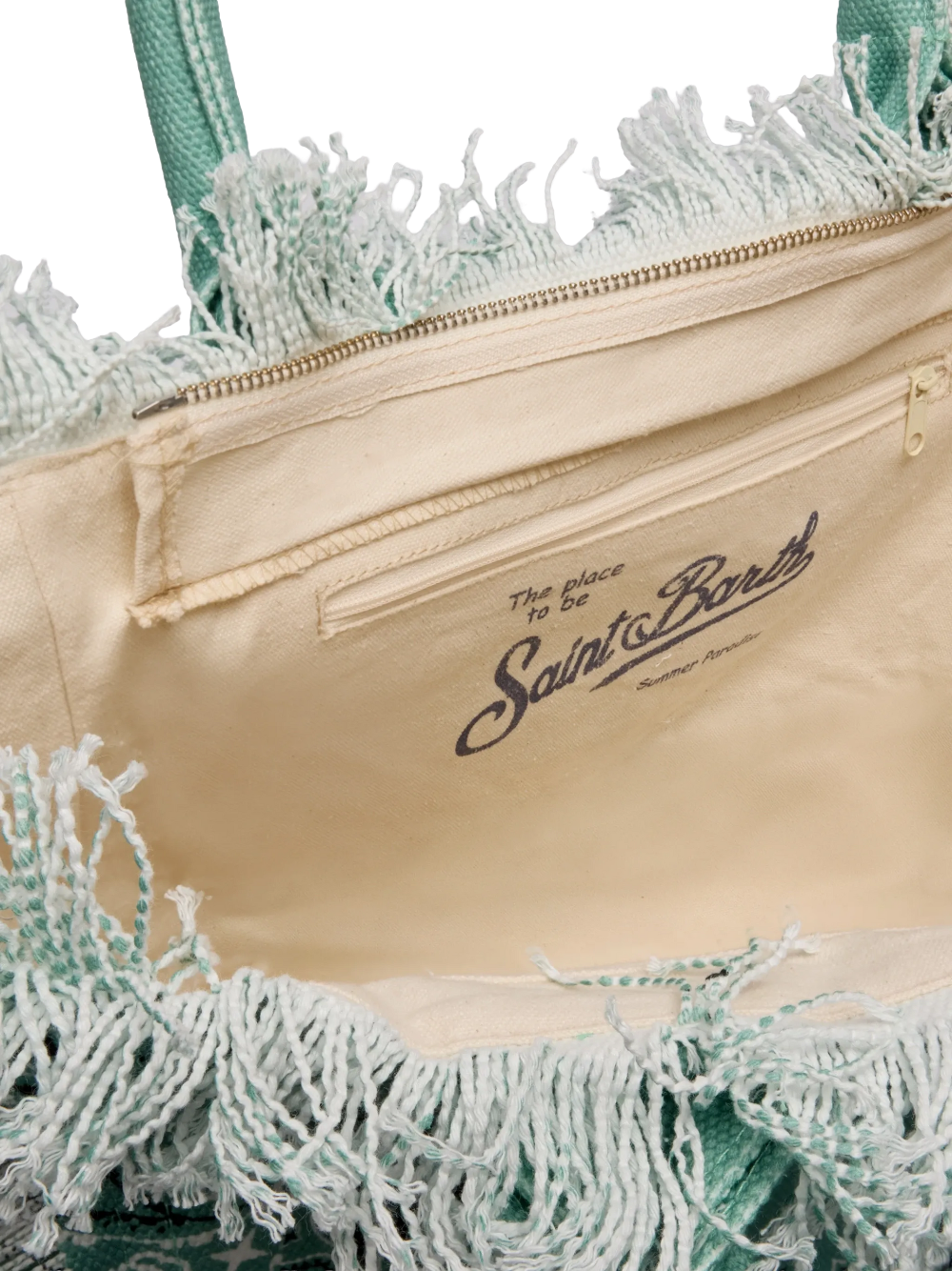 Load image into Gallery viewer, Vanity Tote Bag with Bandanna Print Sage Green
