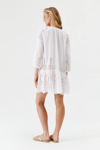 Ashley Core Kaftan White