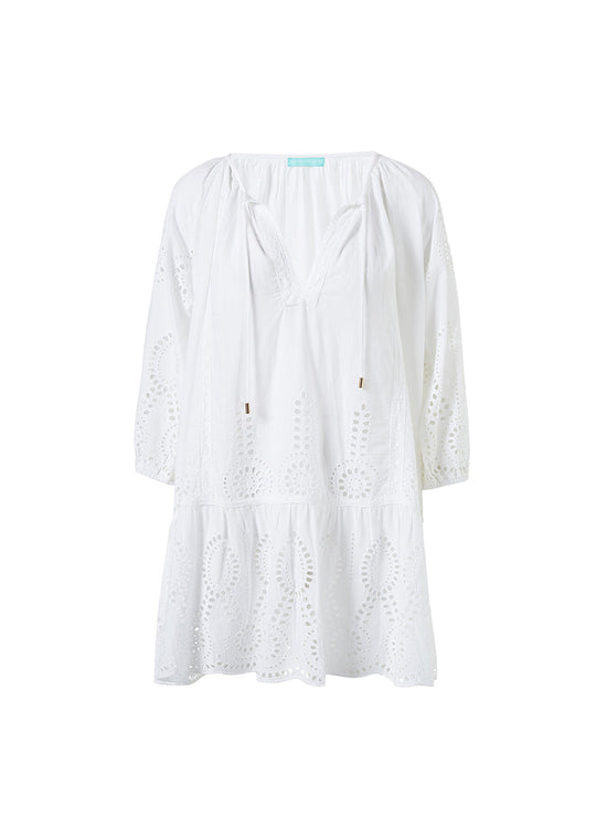 Load image into Gallery viewer, Ashley Core Kaftan White - Kaftan
