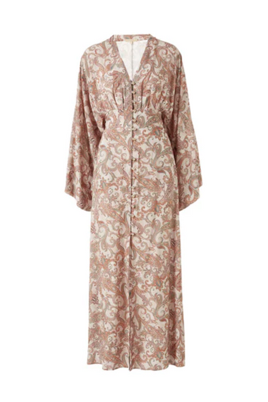 Beach Kaftan Dress with Print - Desiree Imagination Kaftan
