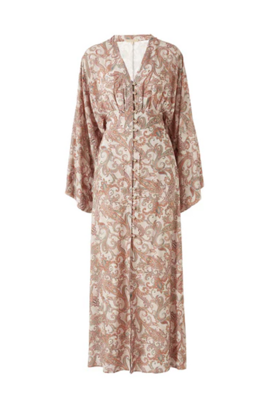 Beach Kaftan Dress with Print - Desiree Imagination Kaftan