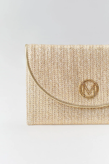 Burano Clutch Bag Gold