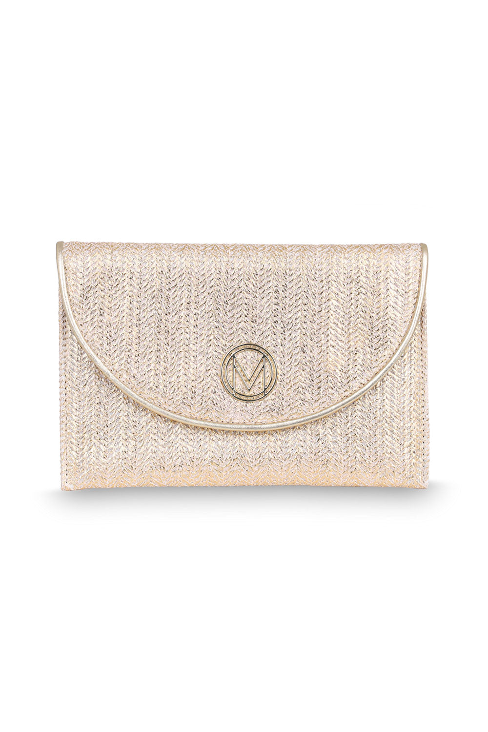 Load image into Gallery viewer, Burano Clutch Bag Gold
