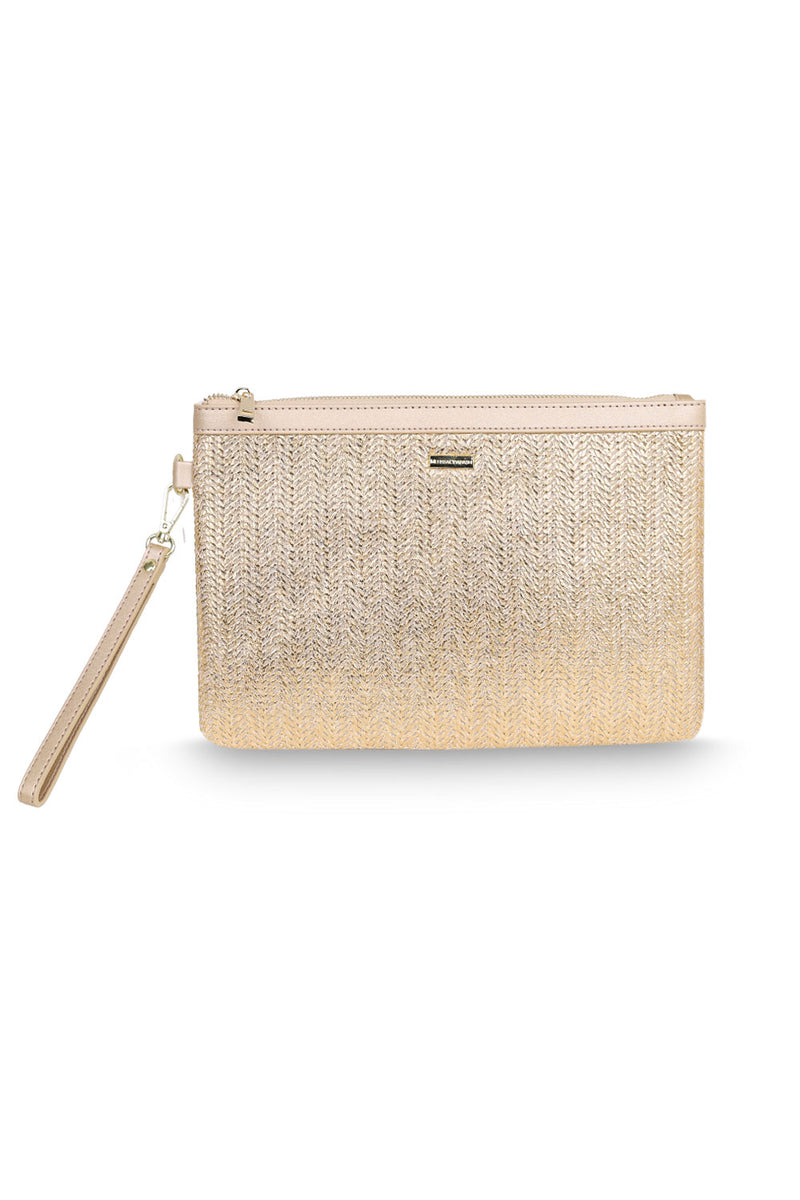Capri Clutch Bag Gold