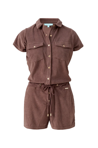 Cheryl Terry Playsuit Coffee