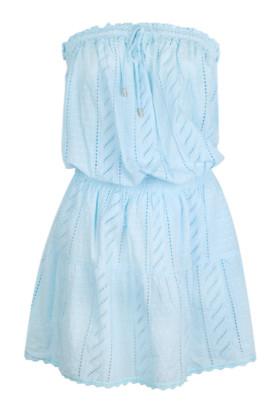 Colette Short Dress Sky