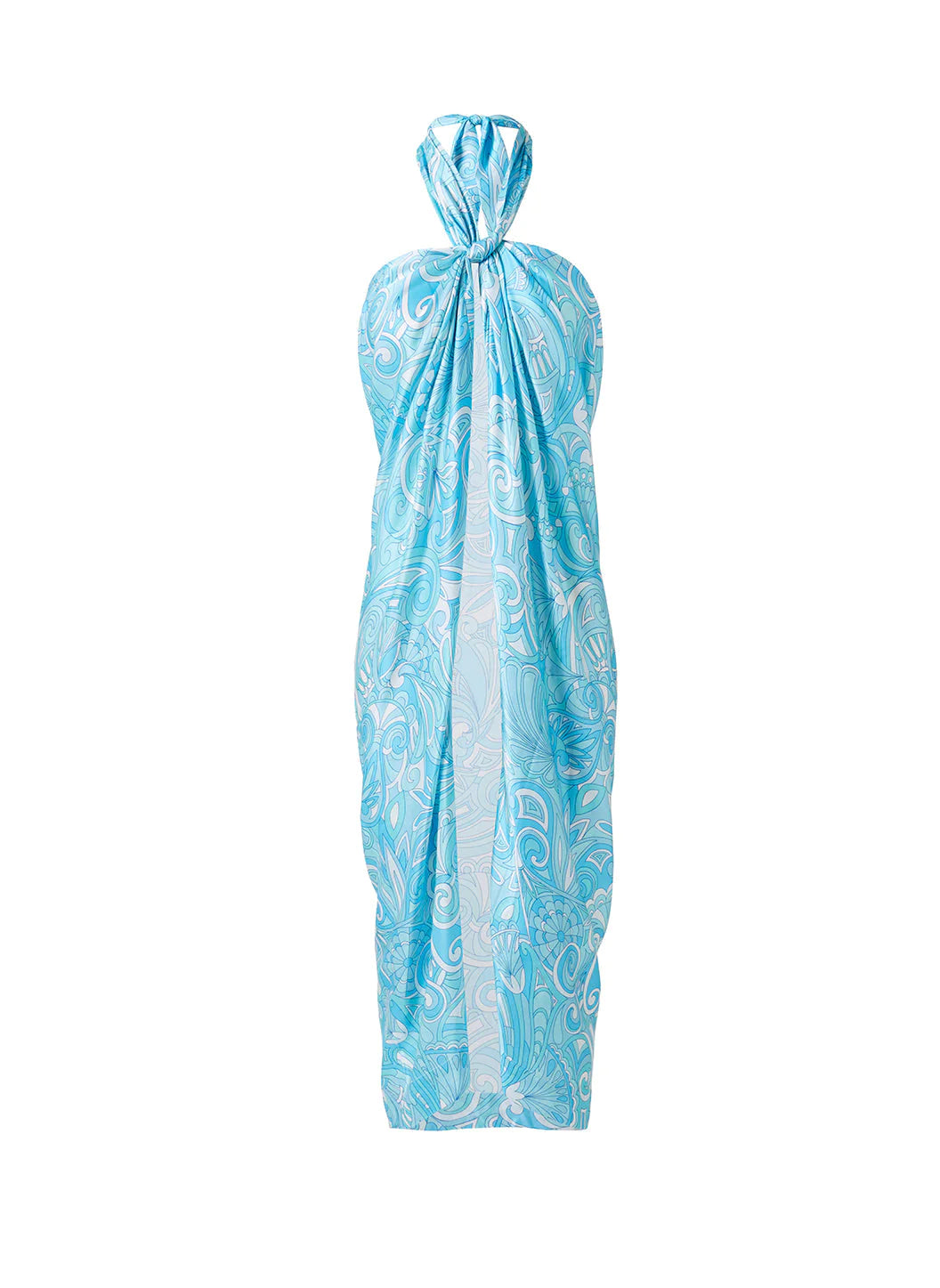 Load image into Gallery viewer, Ellie Pareo Mirage Blue - Sarong
