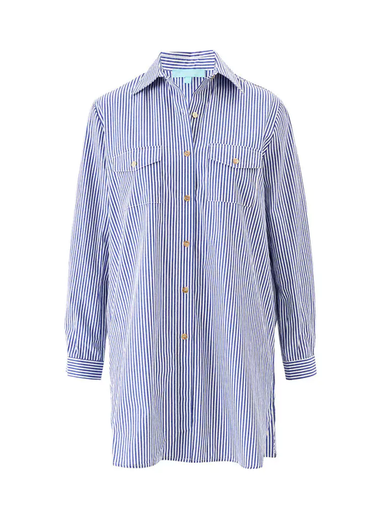 Francesca Top Navy Stripe - Top