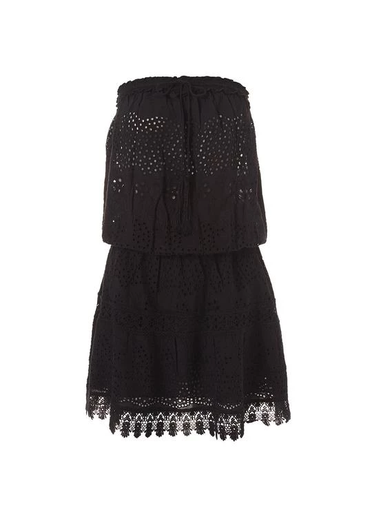 Iris Short Dress Black - Dress