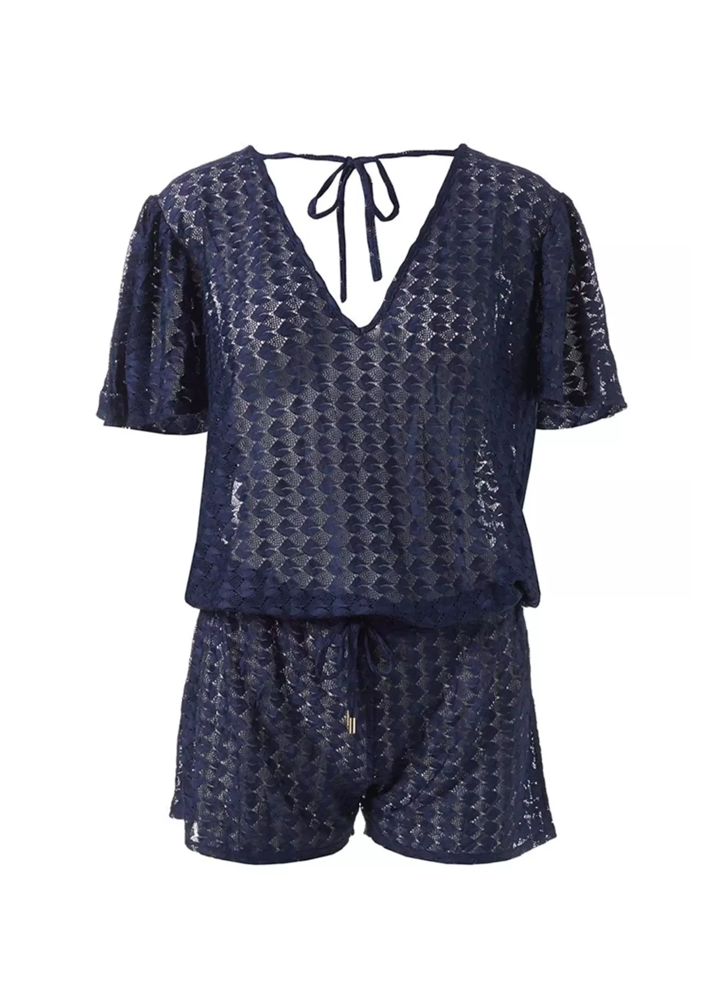 Load image into Gallery viewer, Lola Playsuit Navy - Playsuit
