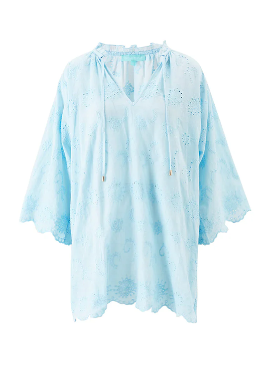 Load image into Gallery viewer, Lucy Kaftan Sky - Kaftan
