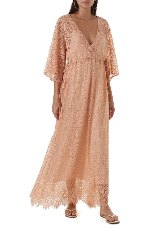 Load image into Gallery viewer, Mel Tan Long Kaftan - Kaftan
