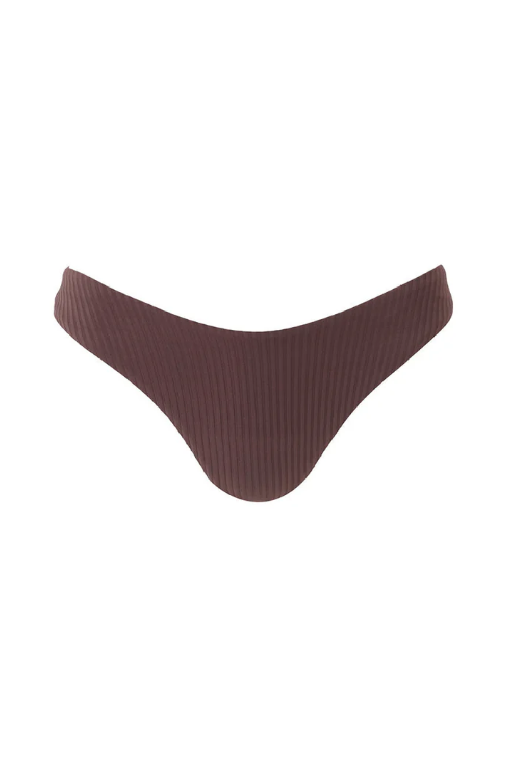Load image into Gallery viewer, Montenegro Bikini Bottom Brown Ribbed
