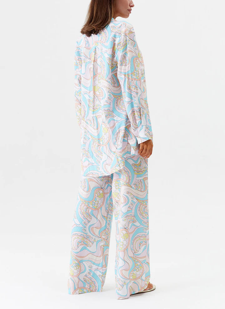 Load image into Gallery viewer, Olivia Trousers Riviera - Bottoms
