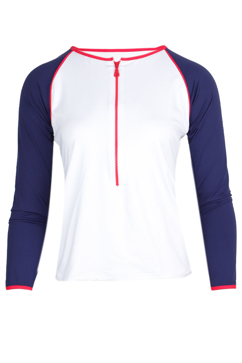 Pacific Sports Long Sleeve Bikini Top