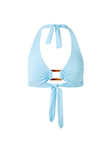 Paris Bikini Top Sky - Bikini Top