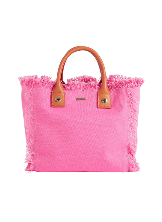 Porto Cervo Bag Hot Pink Tan