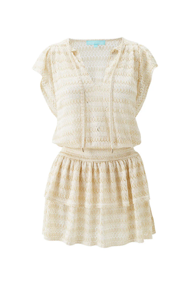 Remi Short Dress Gold