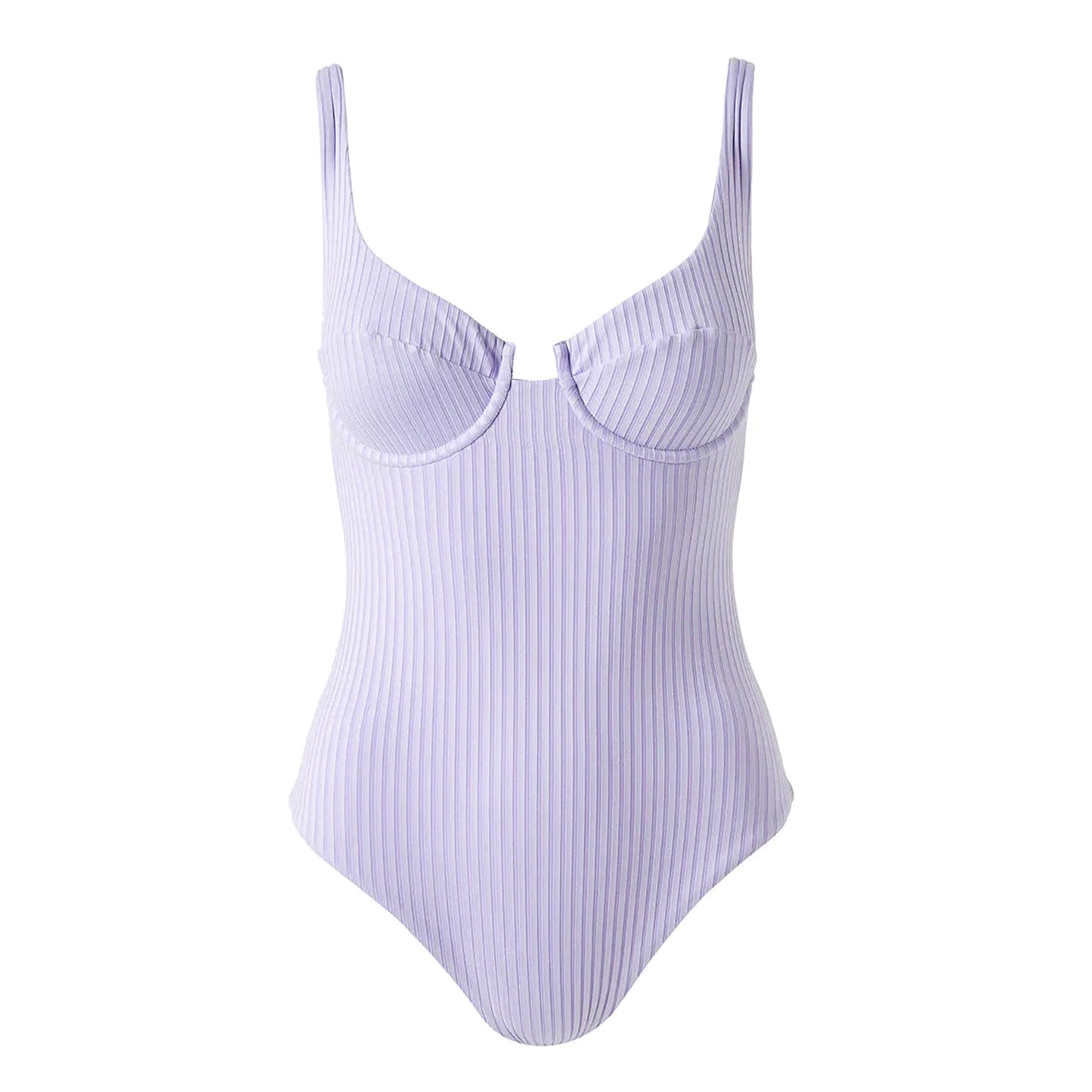 Load image into Gallery viewer, Underwire One Piece Swimsuit in Lavender - Sanremo - One Piece
