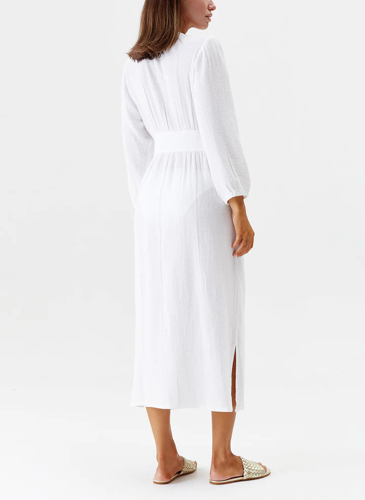 Load image into Gallery viewer, Siobhan Kaftan White - Kaftan
