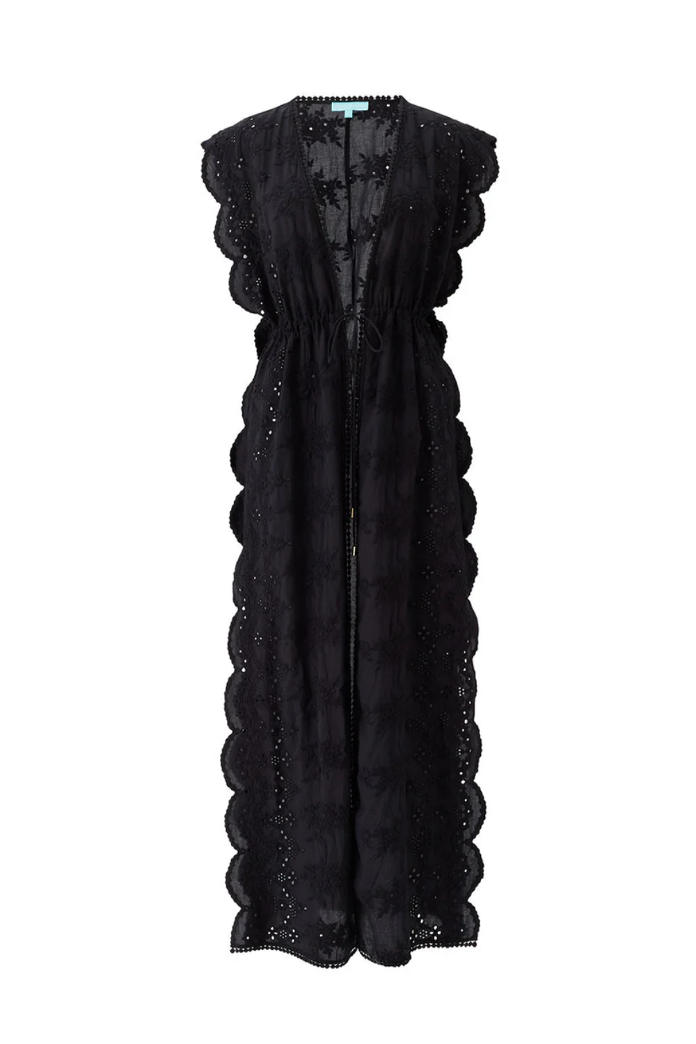 Talitha Long Kaftan Black