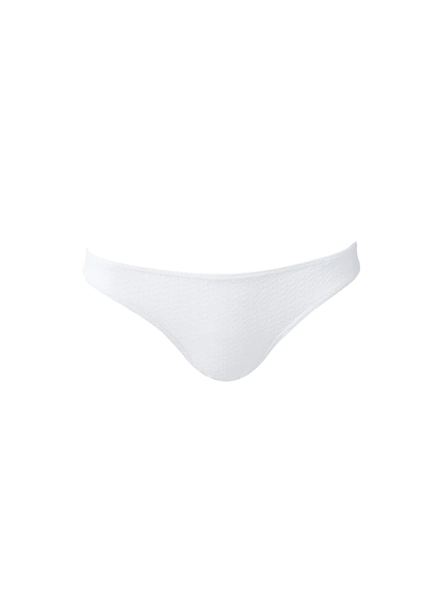 Tenerife Weave Bikini Bottom White - Bikini Bottom