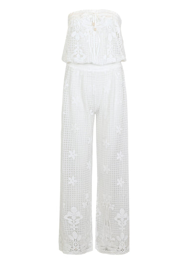 Viv Jumpsuit White - Jumpsuit