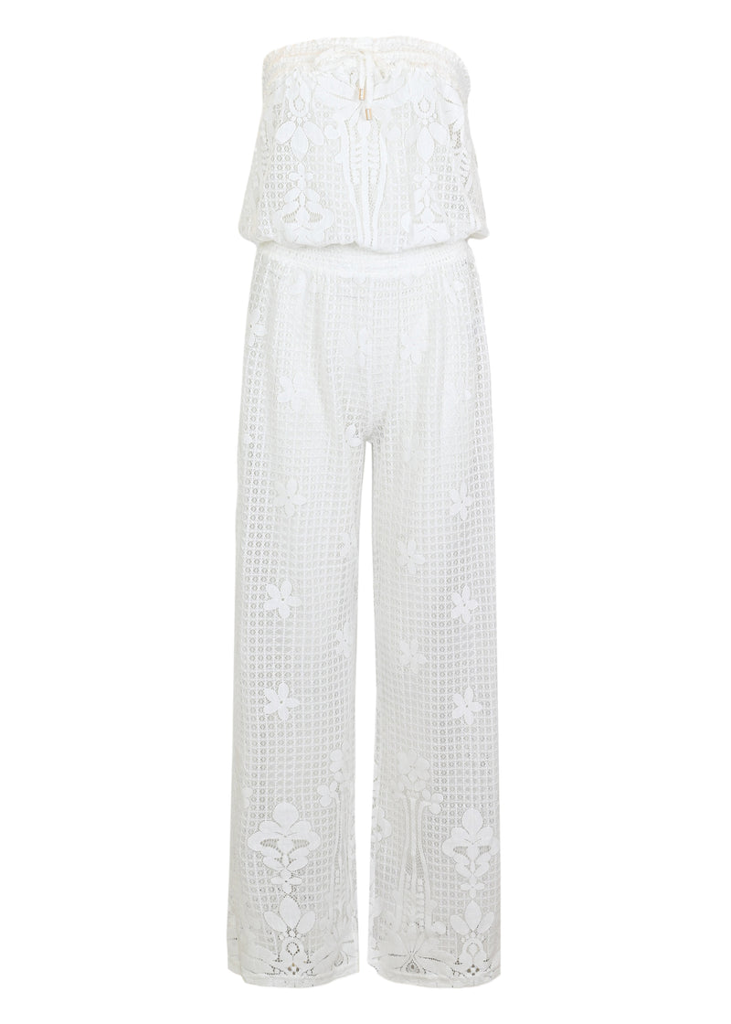 Viv Jumpsuit White