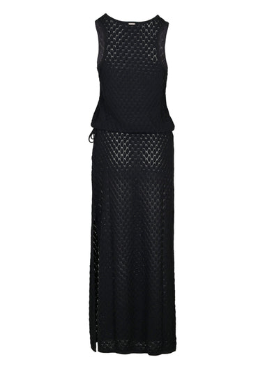 Mia Long Dress Black - Dress