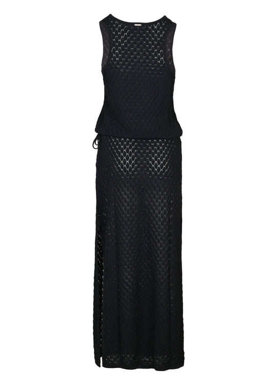 Mia Long Dress Black - Dress