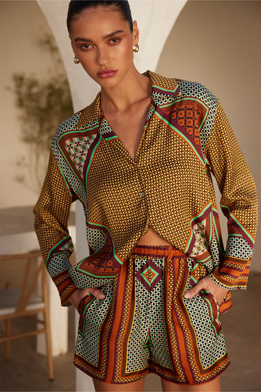 Elam Short Positano Scarf - Shorts